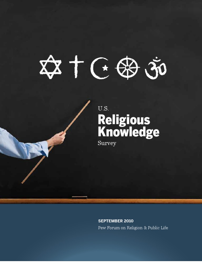 Religious Knowledge: Pew Forum On Religion & Public Life | PDF ...