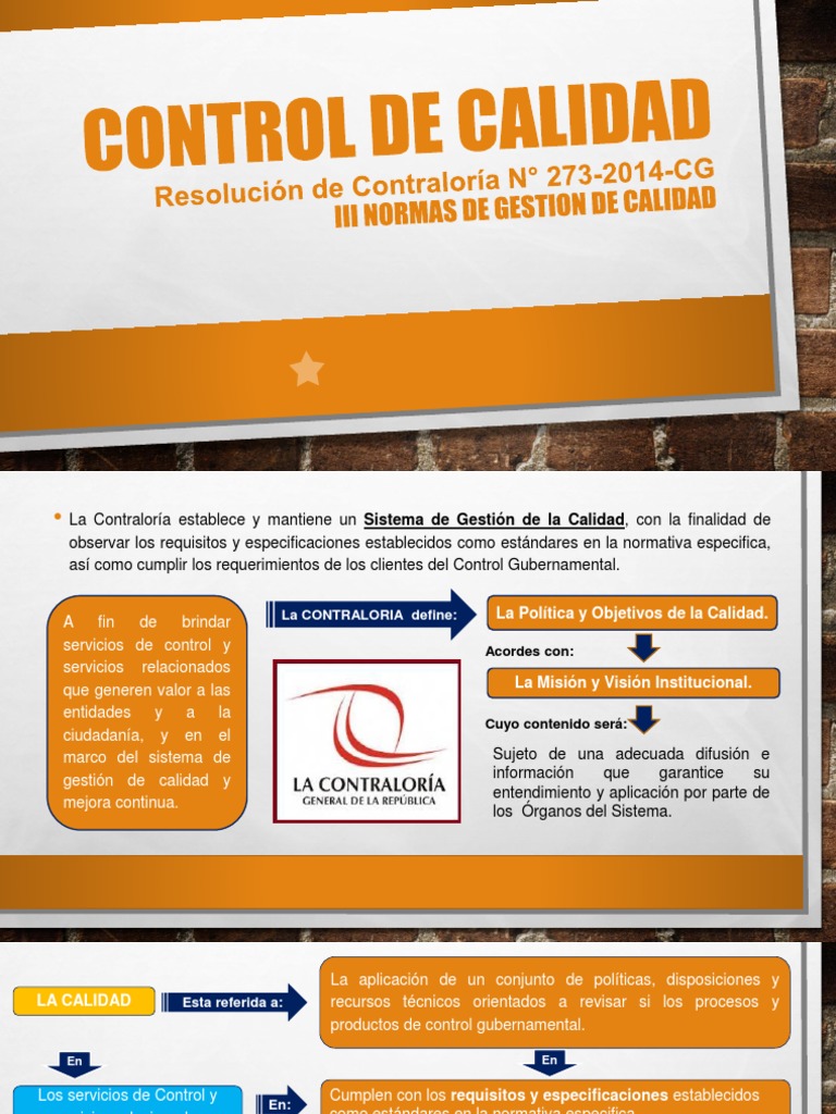 Control de Calidad en Servicios Gubernamentales | PDF | Gestión de la ...