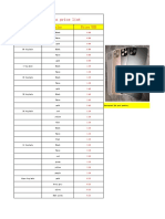 Back Glass Price List PDF