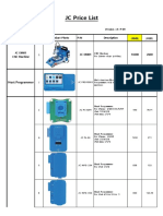 JC Price List 20200416 USD