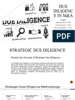 DUE Diligenc Einm&A: Group 2