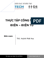 THỰC TẬP CÔNG NHÂN ĐIỆN - ĐIỆN TỬ, HUTECH PDF