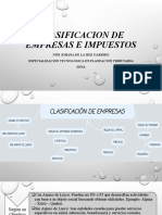 Clasificacion de Empresas e Impuestos