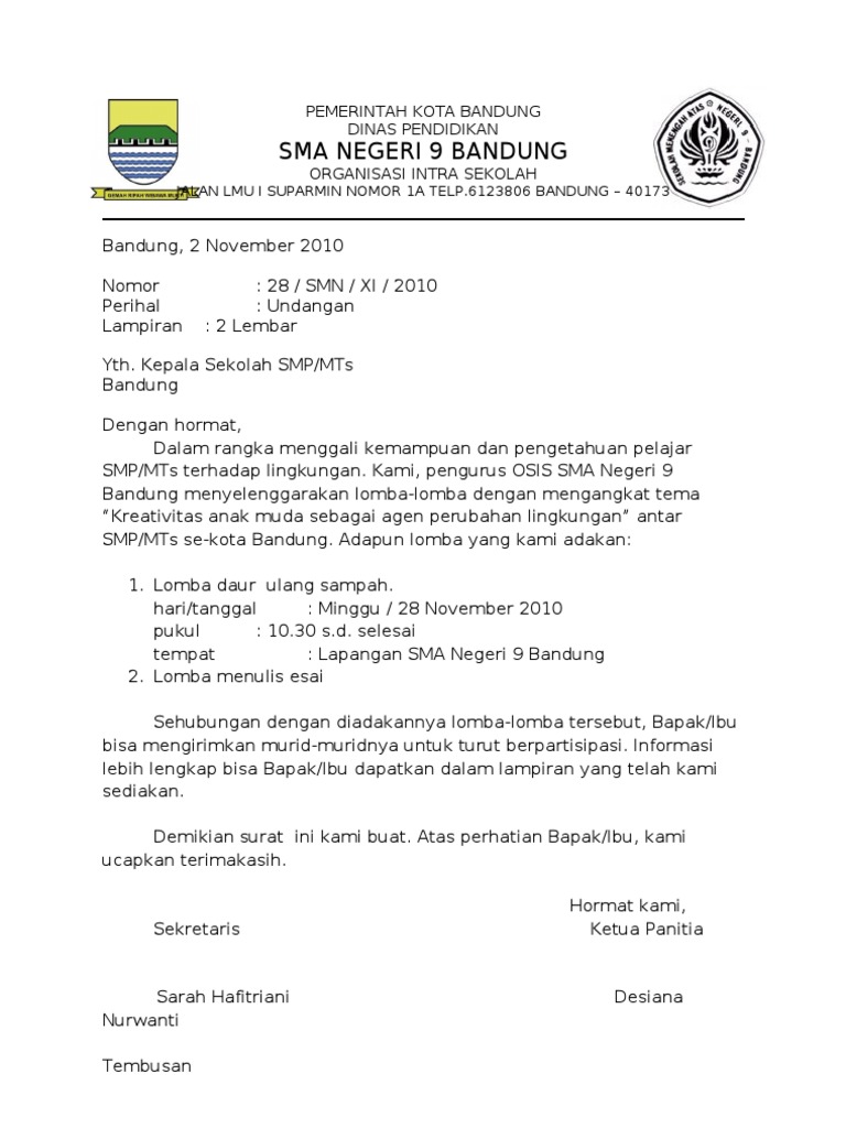 Ukuran Kertas Surat Dinas Pdf - IMAGESEE