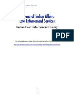 Indian Law Enforcement History