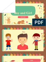 Boy and Girl: Nov Feb May Aug