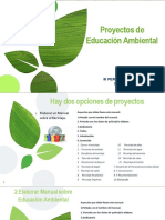 Proyectos de Educación Ambiental III PERIODO 2020 