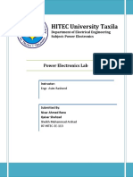 HITEC University Taxila: Power Electronics Lab