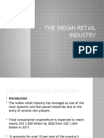 The Indian retail industry 2019