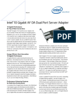 Intel 10 Gigabit Af Da Dual Port Server Adapte Manual de Usuario