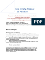 3° Estructura Social y Religiosa de Palestina Guía 