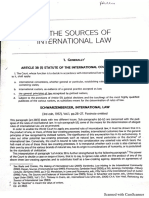 Harris- cases on sources of International Law