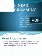 Linear Programming