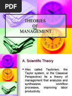 Theories of Management - PPT