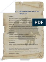 Valores de La Universidad Nacional de Trujillo PDF