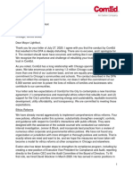 COMED Letter From Joe Dominguez To The Mayor 8.20.20 - CMTE EPE Hearing - 9.22.20