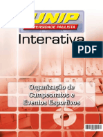 ORGANIZAÇÃO DE CAMPEONATOS E EVENTOS ESPORTIVOS - Livro UNIP PDF