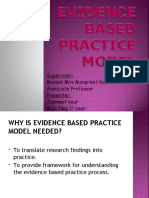 evidence based practice model.ppt