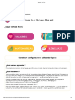 Aprende en Casa 1ro y 2do Lunes 20 de Abril Desafios PDF