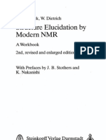structure elucidation by modern nmr a workbook