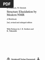 structure elucidation by modern nmr a workbook