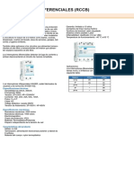 Hager Interruptores Diferenciales (RCCB) PDF