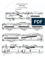 Szymanowski - Metopes PDF