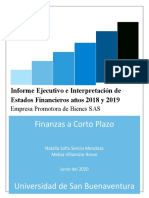 Informe ejecutivo Empresa Promotora de Bienes SAS