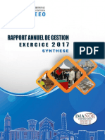 Rapport Annuel de Gestion 2017