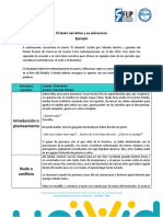 Ejemplo de Estructura Narrativa PDF