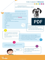 Ciclo 1 Lesson 1