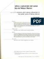 Economía Simbólica y Subversión Del Canon PDF