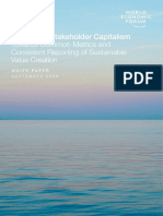 WEF IBC Measuring Stakeholder Capitalism Report 2020