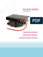 Respiratory Modules OEM Blower Modules Customer Specific Systems