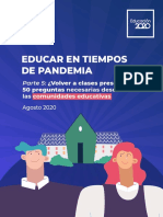 Volver A Clases Presnciales PDF