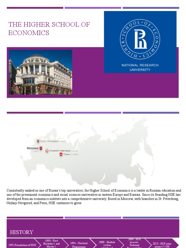 The Higher School of Economics | PDF | Academia | Learning