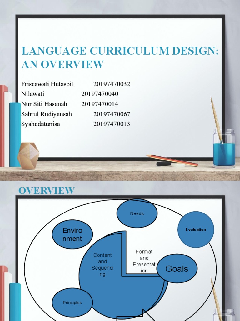 Group 1 language curriculum design pdf curriculum educational