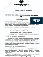 Codigo de La Ninez V La Adolescencia PDF