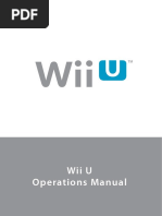 Wii U Operations Manual