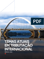 TEMAS ATUAIS EM TRIBUTAÇÃO INTERNACIONAL BRASIL 2020 Vários Autores