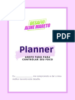 Planner Desafio PDF