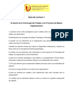 Guía Lectura 1-Psicología Del Trabajo I