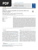 Biological Conservation: Policy Analysis