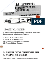 Material 3 Oratoria Forense PRESENTACION COACHING PARA ABOGADOS