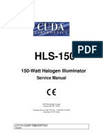 Lit-115b HLS-150 150 Watt Halogen Illuminator Service Manual