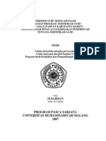 Download PERSEPSI GURU SEKOLAH DASAR TERHADAP PROGRAM SERTIFIKASI GURU by SUDARMANMKPd SN4770849 doc pdf
