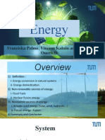 Energy Sources, Conversion & Future