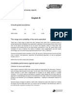English - B, Subject Report, May 2018 PDF