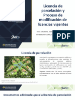 Licencia de Parcelacion