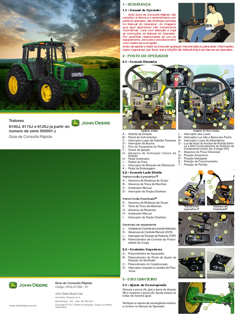 Ficha Tecnica Trator 6115J - Pag 10 PDF, PDF, Trator